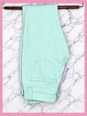 Delia’s Y2K Mint Green Britt Skinny Jeans Juniors 1/2 Stretch Denim